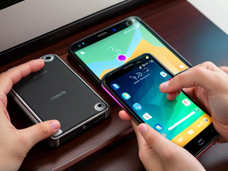 Smartphone displaying a data usage meter for internet tracking