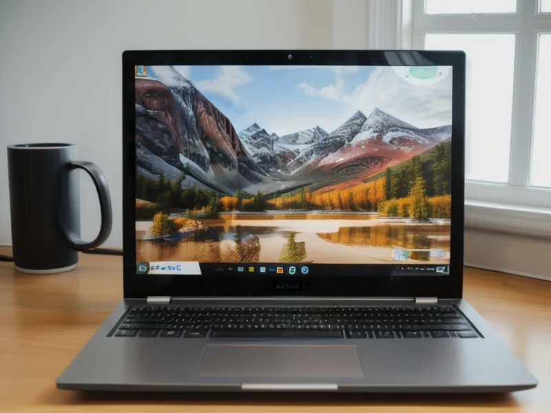 A laptop screen displaying a laggy video call due to poor rural internet connection.