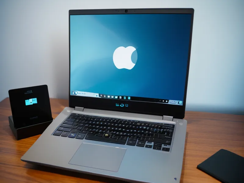 A laptop screen displaying a slow file upload progress bar.