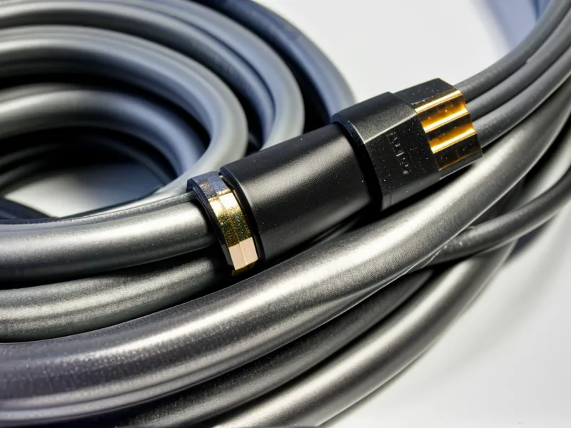 Close-up of an ethernet cable being plugged into a home internet router.